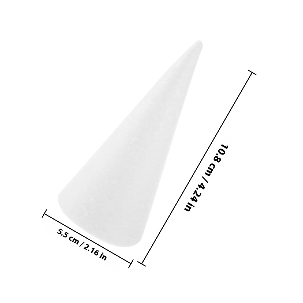20pcs Polystyrene Foam Cones,  - Cotton Candy Cone reseña y precio