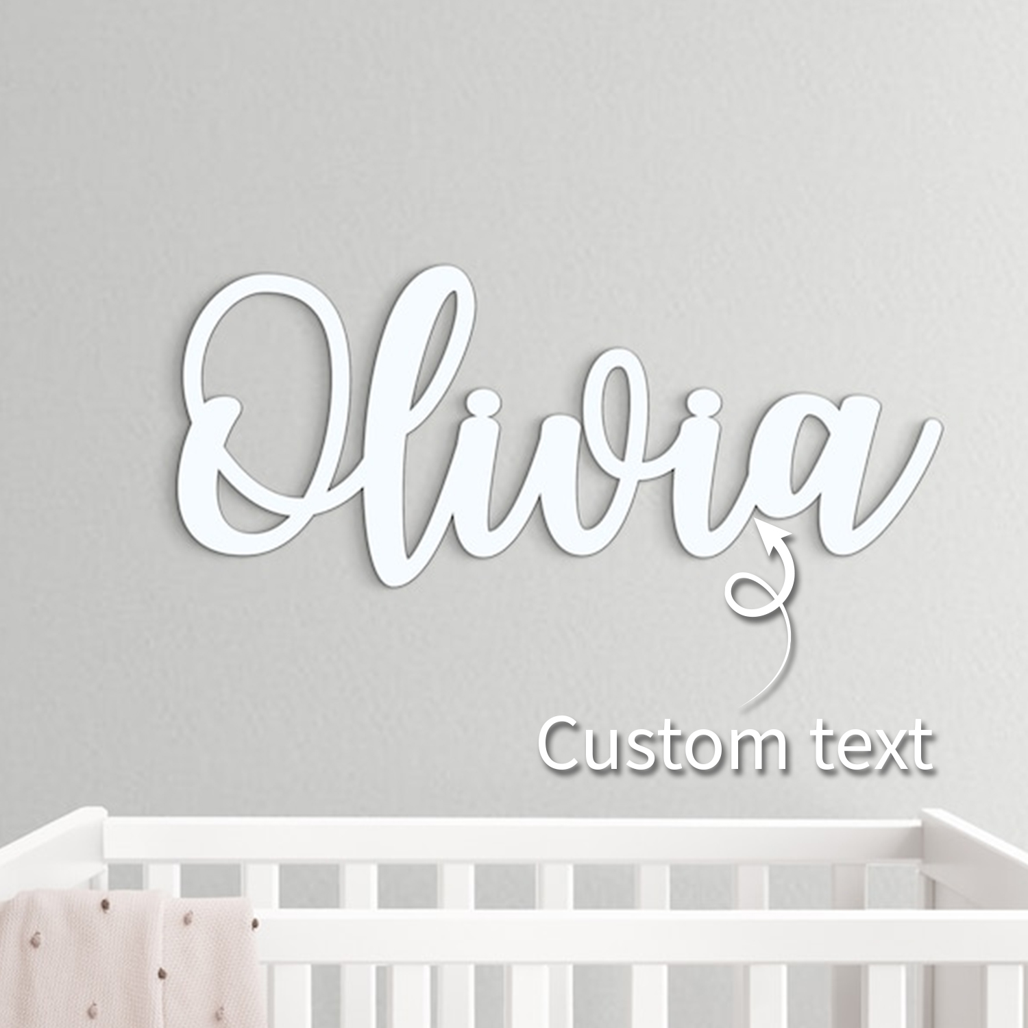 1pc Custom Wooden Name Sign,Cu - Eve Party reseña y precio