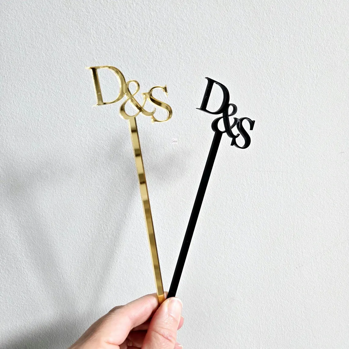 Laser Cut Personalized Wedding - Centerpiece Stick reseña y precio