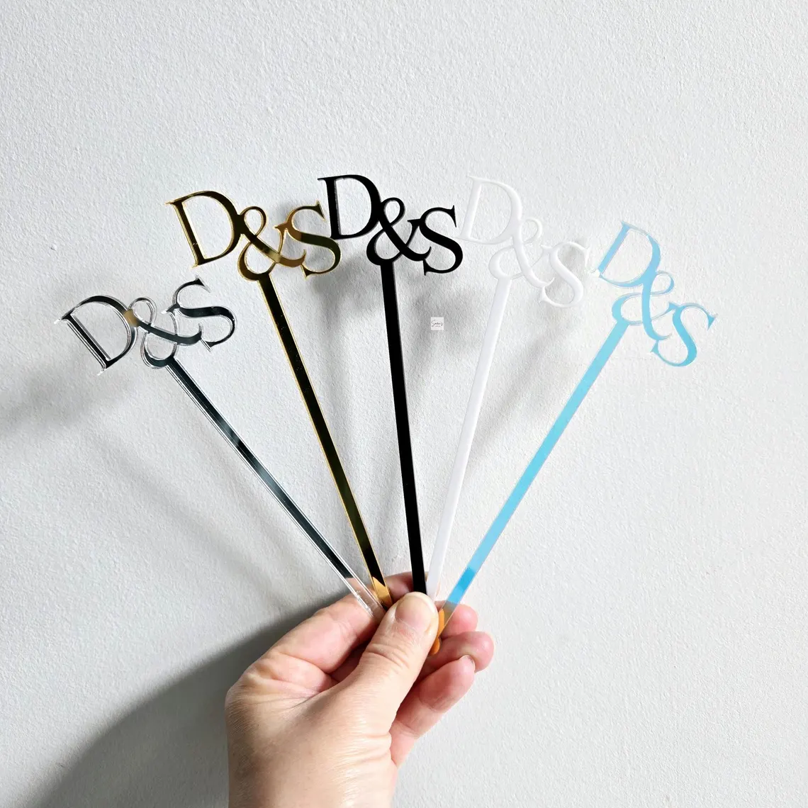 Laser Cut Personalized Wedding - Centerpiece Stick reseña y precio