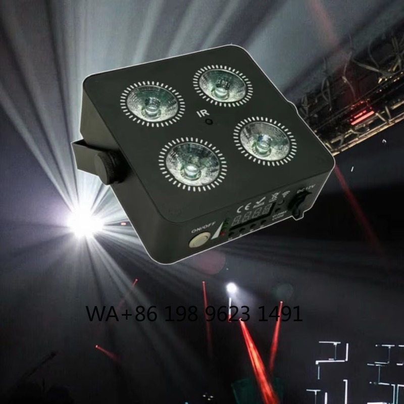 4X18W Flat Mini LED Par Light  - Event Party Dj reseña y precio