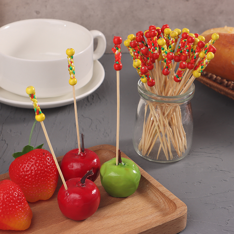 100Pcs/Pack Creative Fruit For - Centerpiece Stick reseña y precio