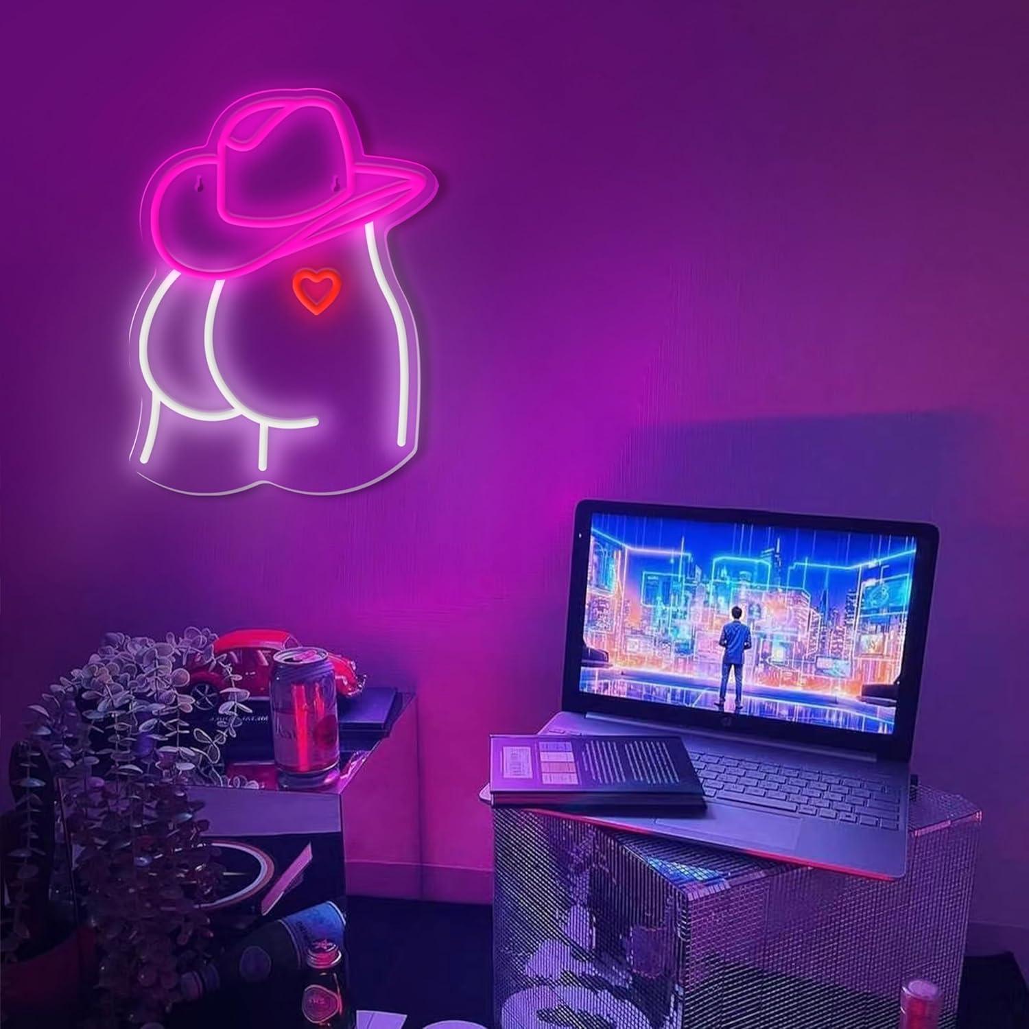 Cowgirl Neon Sign Dimmable LED - Neon Sign Party reseña y precio