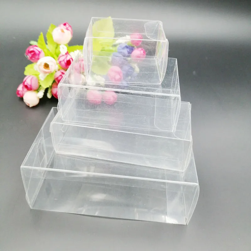 50pcs 4xBxC Rectangle Transpar - Event Party Box reseña y precio