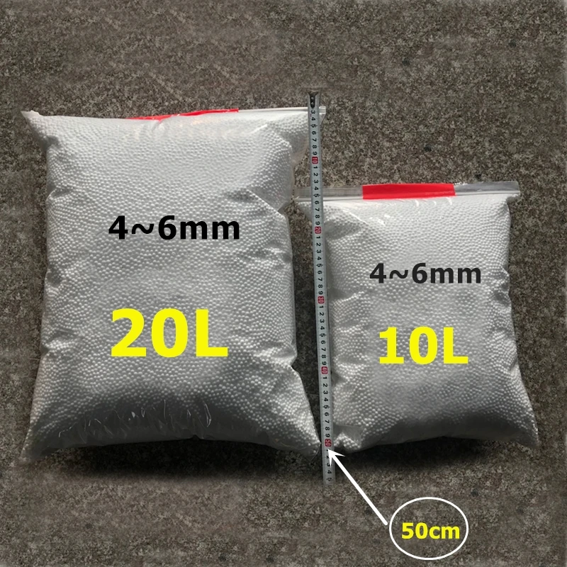 4-6mm 10L/20L White Styrofoam  - Event Z reseña y precio