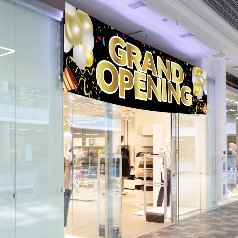 VIKAMA Grand Opening Banner, N - Party Event Supply Store reseña y precio