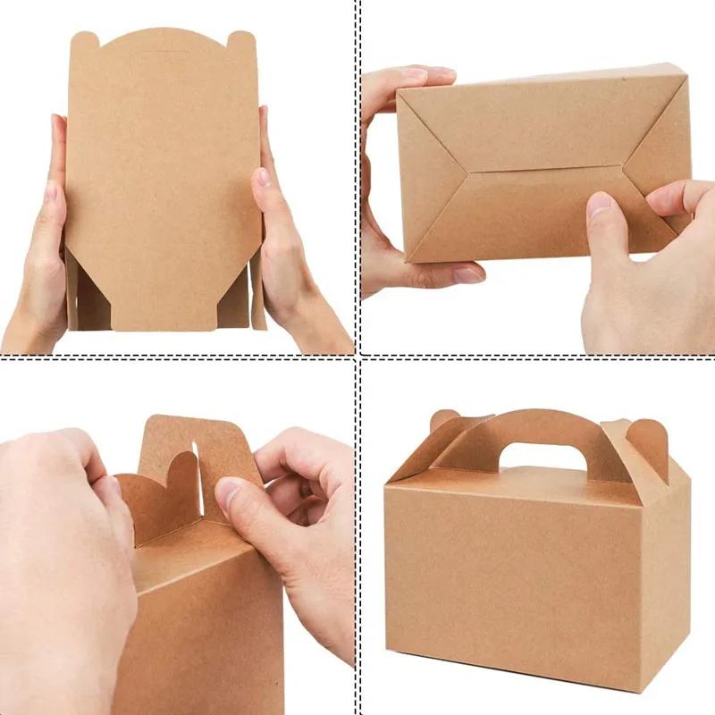 10-30pcs Gift Boxes with Handl - Event Party Box reseña y precio
