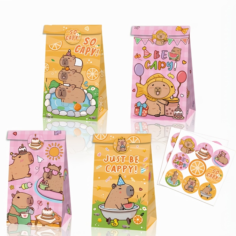 12/24/48pcs Capybara Candy Bag - Event Party Box reseña y precio