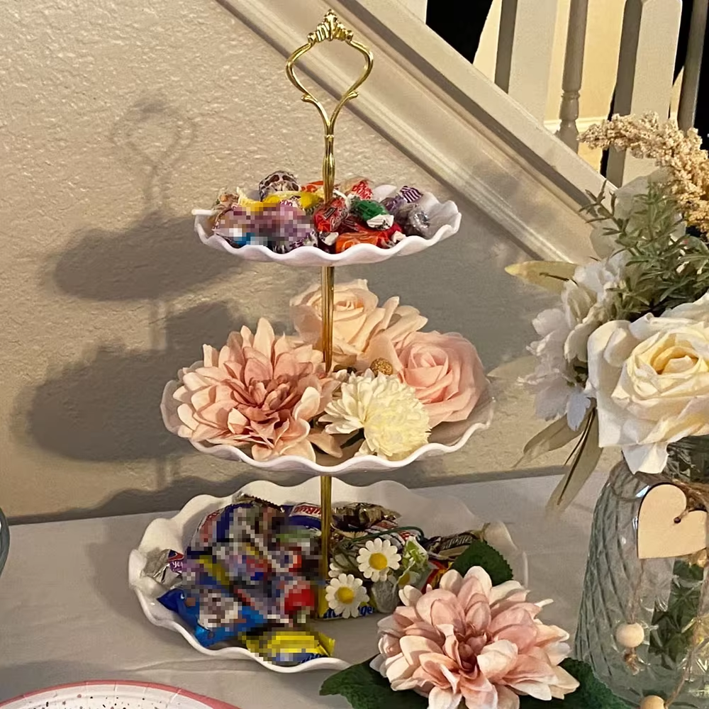 3 Tier Dessert Cupcake Stand W - Cupcake Stand Tier reseña y precio
