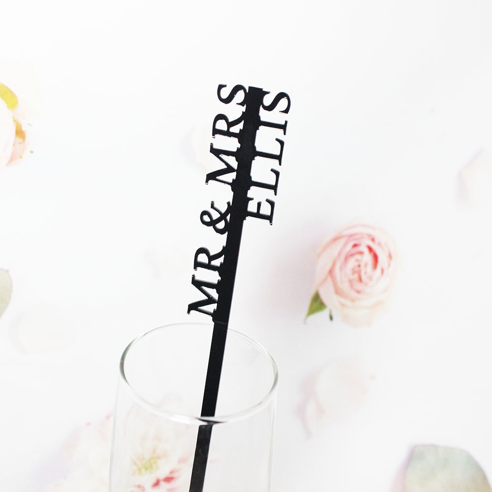 Personalized Drink Stirrers We - Centerpiece Stick reseña y precio