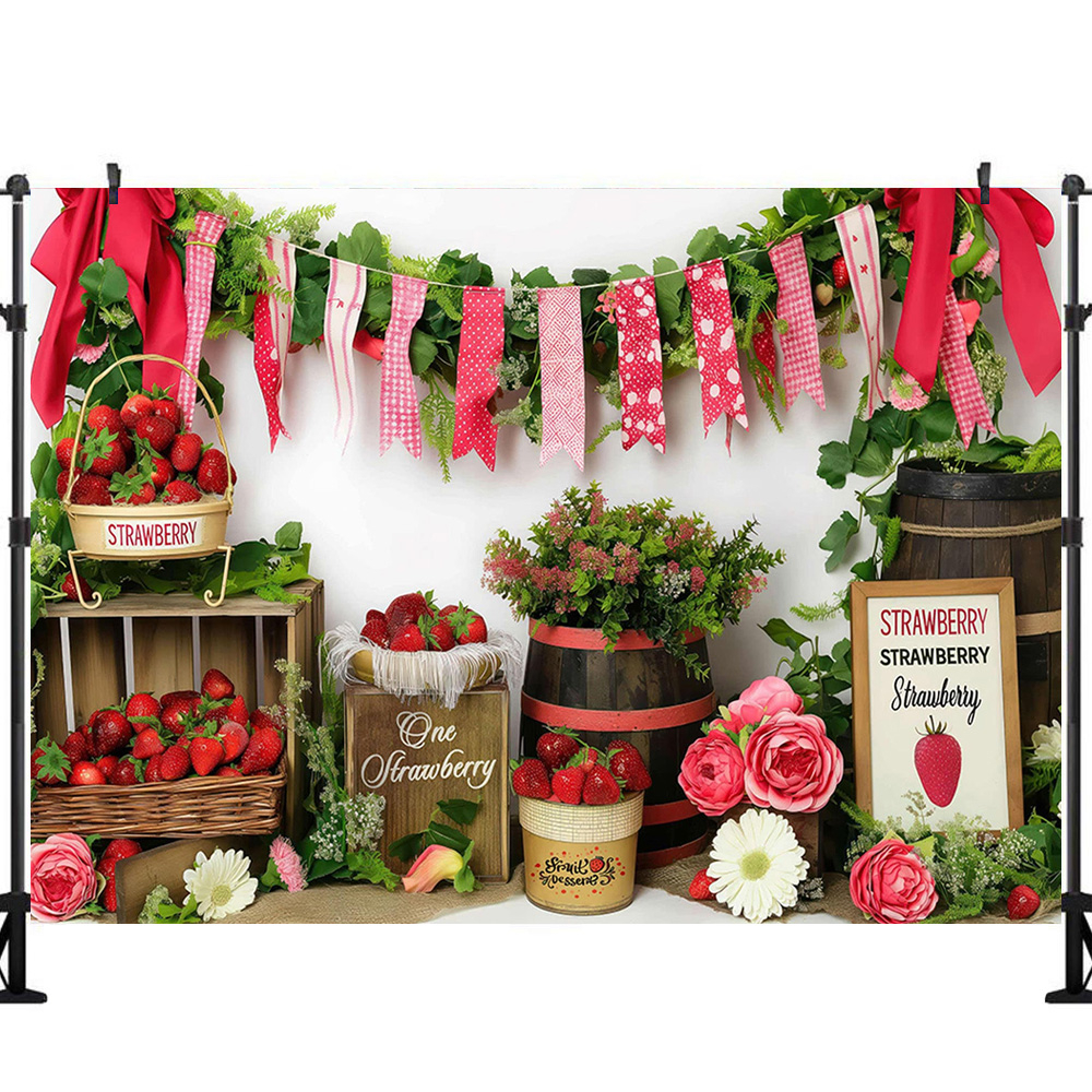 Red Strawberry Store Photograp - Party Event Supply Store reseña y precio