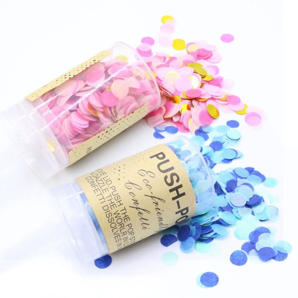 1Pcs Round Push Up Confetti Po - Confetti Cannon Tube reseña y precio