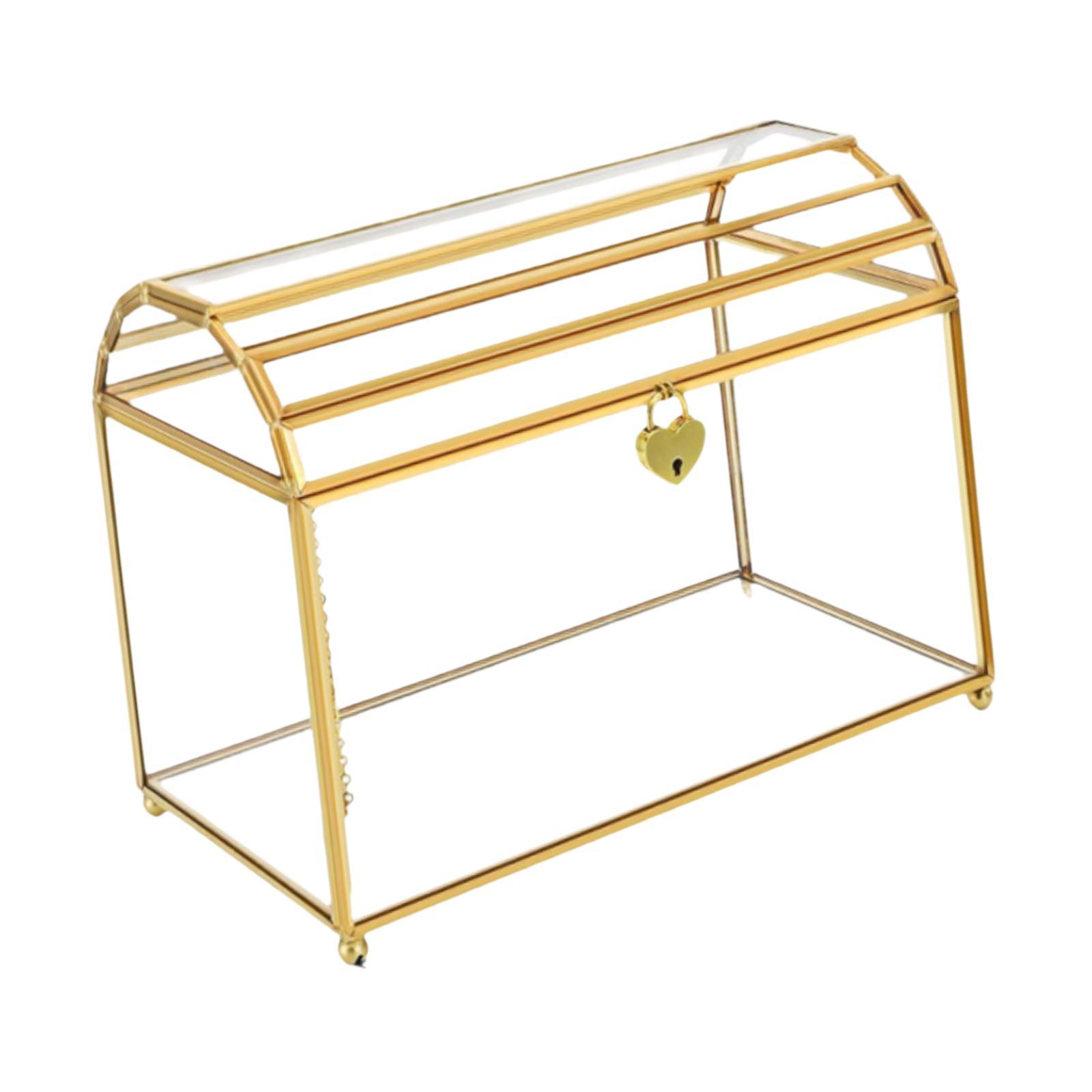 Glass Wedding Card Box Storage - Event Party Box reseña y precio