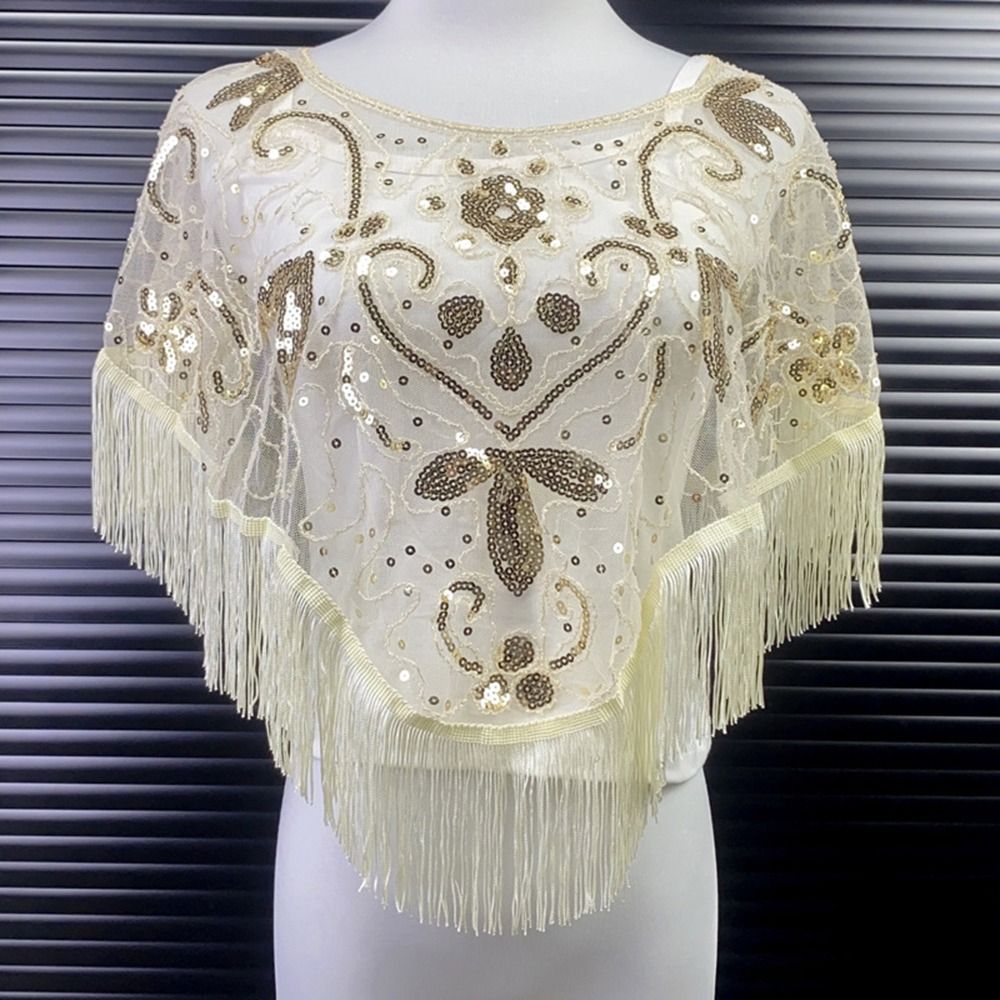 Fashion Sequin Bead Women Tull - Glitter Tablecloth reseña y precio