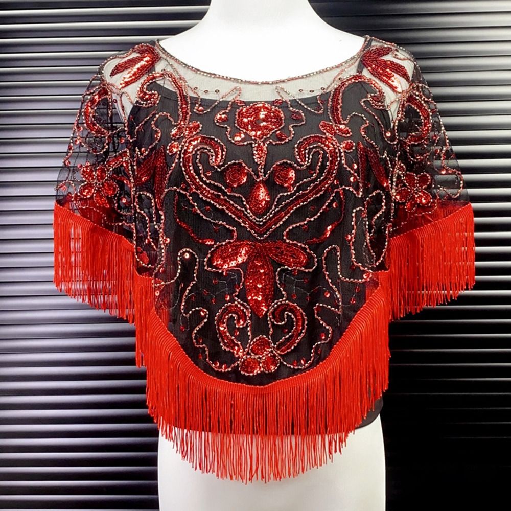 Fashion Sequin Bead Women Tull - Glitter Tablecloth reseña y precio