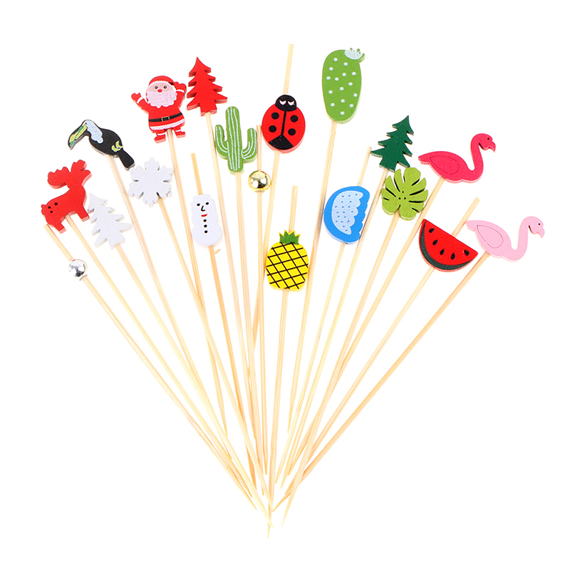 50/100Pcs Star Disposable Bamb - Centerpiece Stick reseña y precio