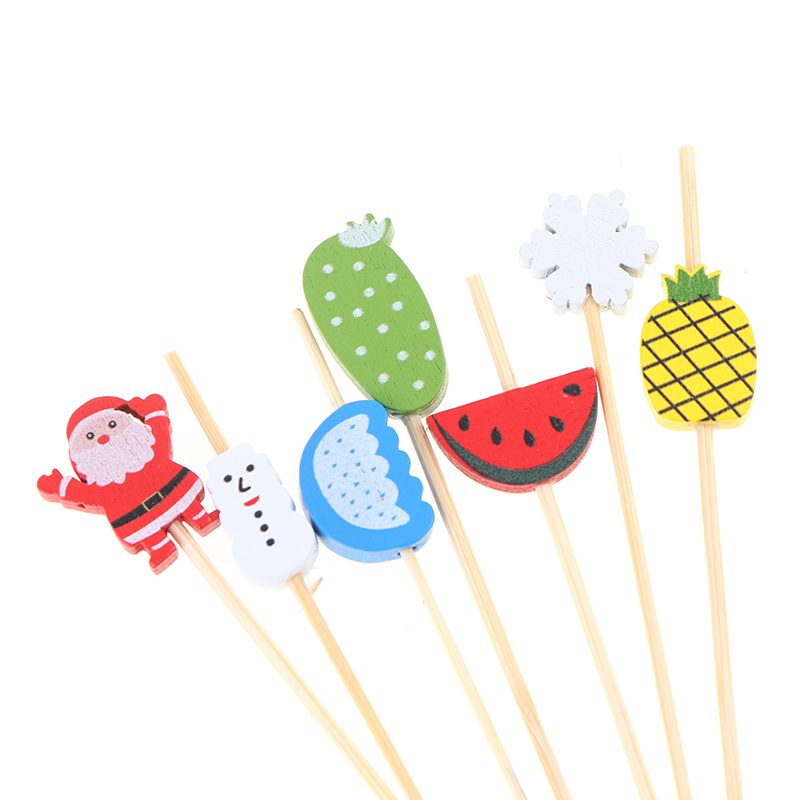 50/100Pcs Star Disposable Bamb - Centerpiece Stick reseña y precio