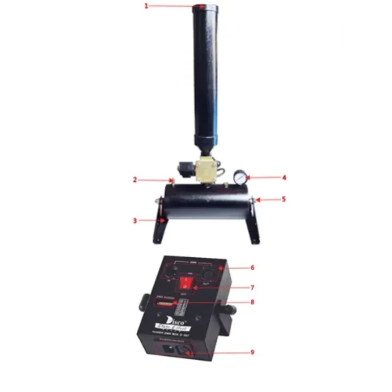 Electronic DMX 4-6M PorSmall C - Confetti Cannon Tube reseña y precio