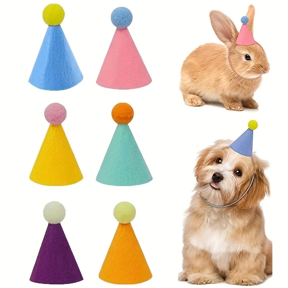 6 pcs Mini Party Hats: Lightwe - Party Hat Cone reseña y precio