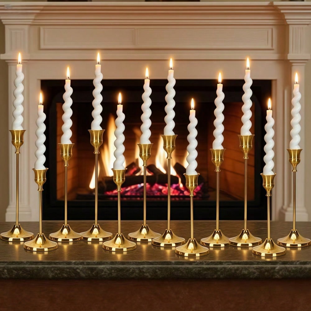36 Pcs Taper Candle Holders Bu - Centerpiece Stick reseña y precio