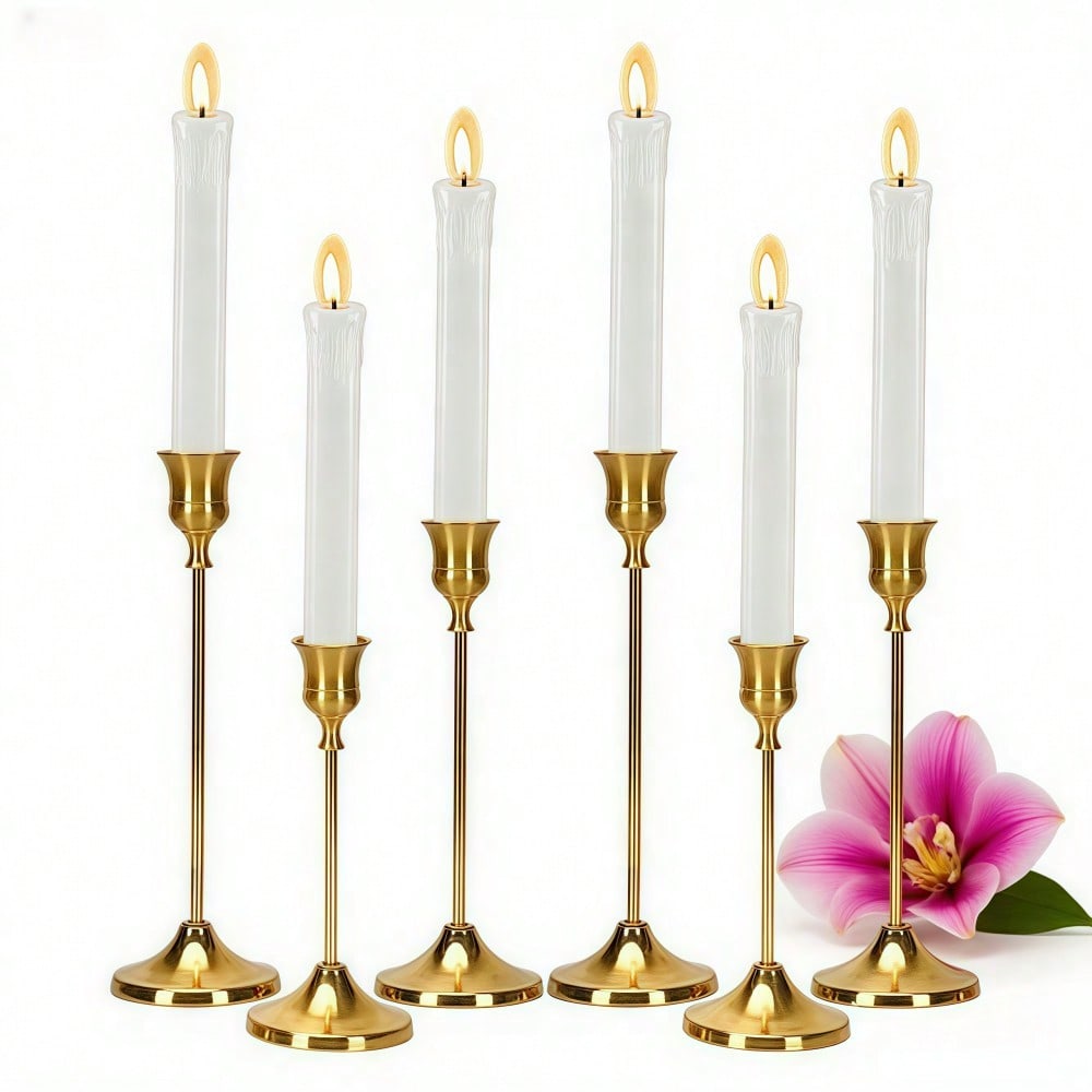 36 Pcs Taper Candle Holders Bu - Centerpiece Stick reseña y precio