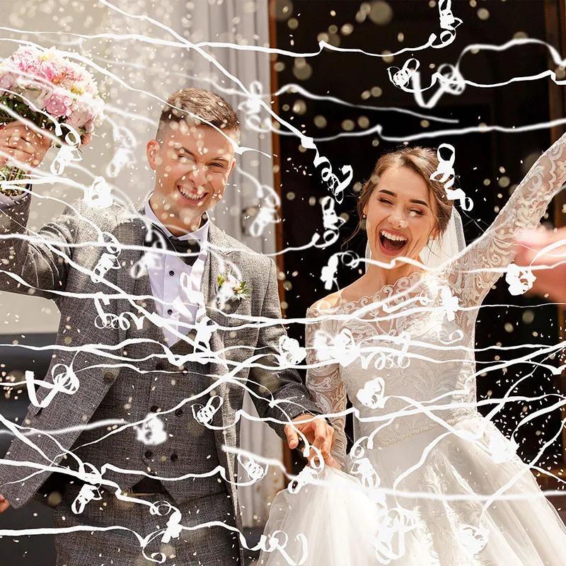 2/15pcs Hand-Thrown Confetti E - Confetti Cannon Tube reseña y precio