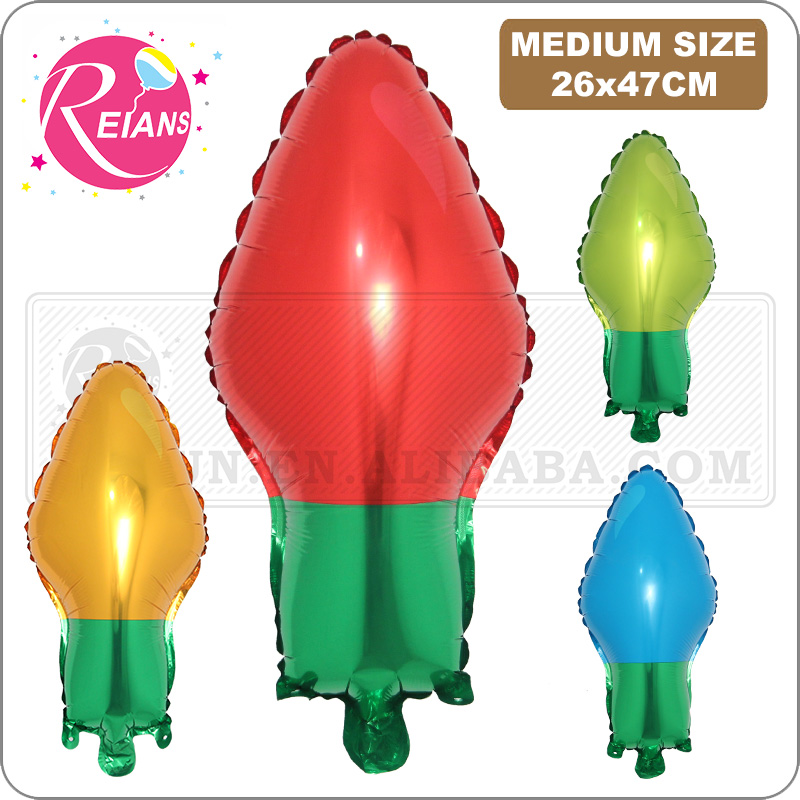 Lamp Bulb Aluminum Foil Balloo - Party Event Supplier reseña y precio
