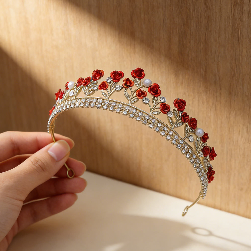 Baroque Crown Wedding Headwear - Supply Event reseña y precio