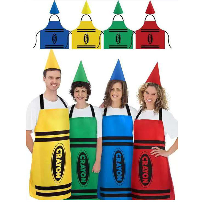 Colorful Crayon Themed Gnome S - Party Hat Cone reseña y precio