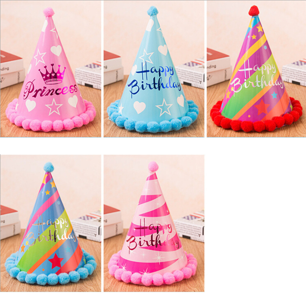 12Pcs Birthday Party Hats Colo - Party Hat Cone reseña y precio