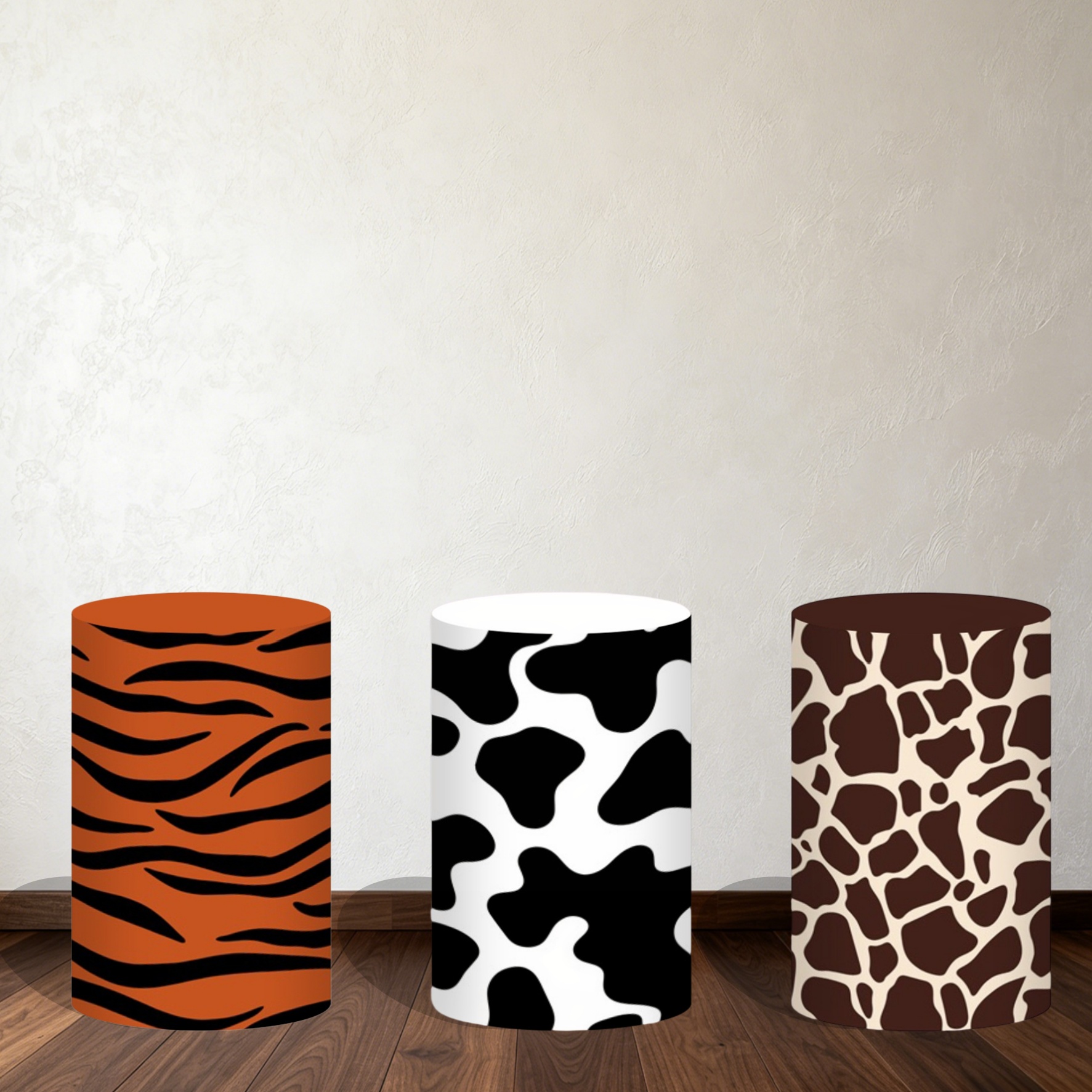Safari Cylinder Pedestal Stand - Dessert Table Backdrop reseña y precio