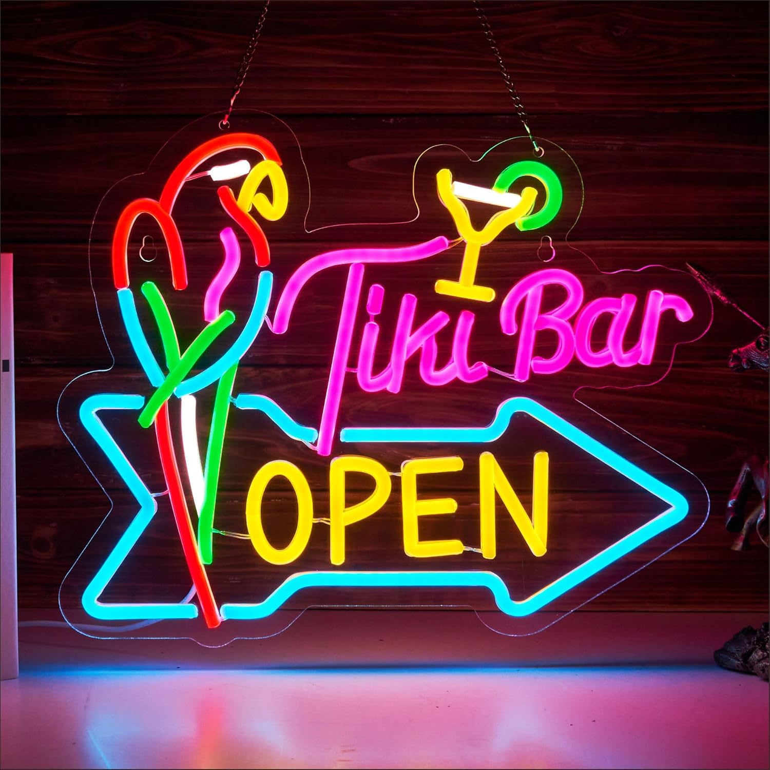 Bar Open Neon Sign Business Ar - Neon Sign Party reseña y precio