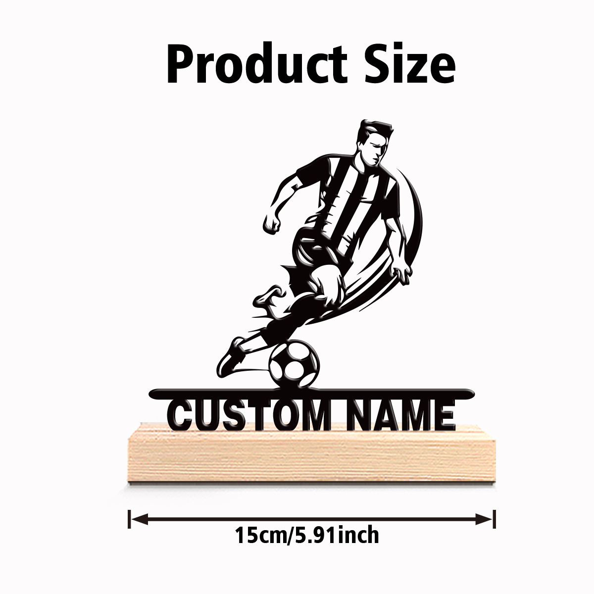 1pc Personalized Custom Footba - Eve Party reseña y precio