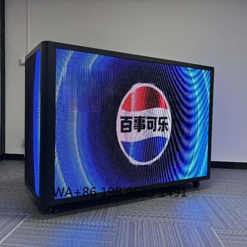 Portable DJ Booth Facade LED V - Event Party Dj reseña y precio