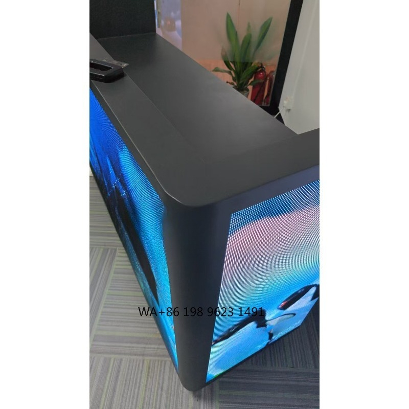 Portable DJ Booth Facade LED V - Event Party Dj reseña y precio
