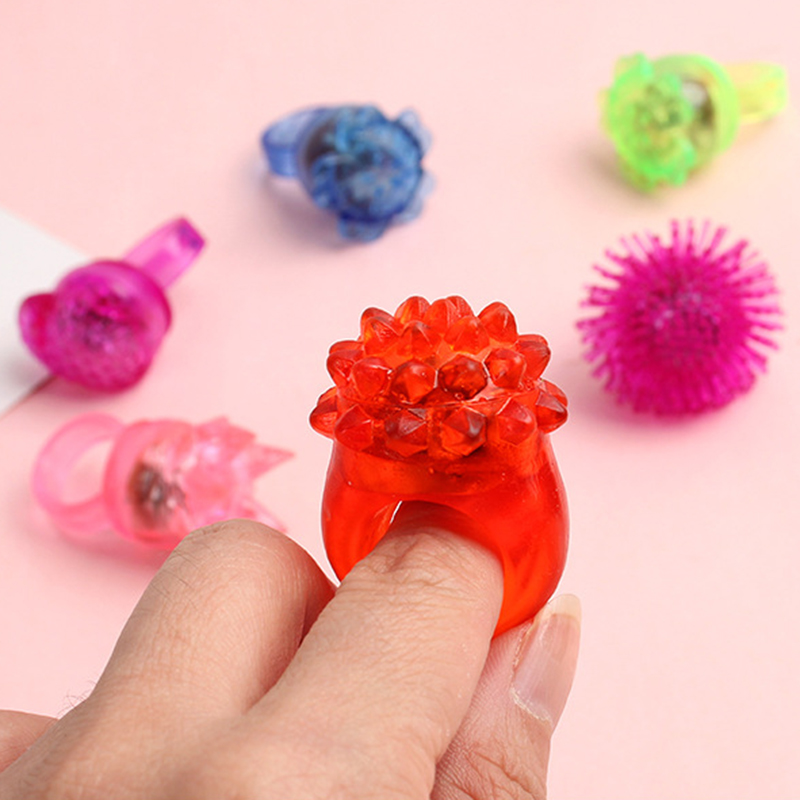 20/30/50pcs Glowing Rings LED  - Cotton Candy Cone reseña y precio