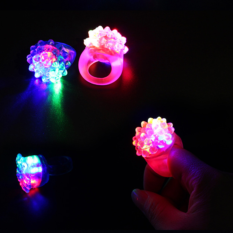20/30/50pcs Glowing Rings LED  - Cotton Candy Cone reseña y precio