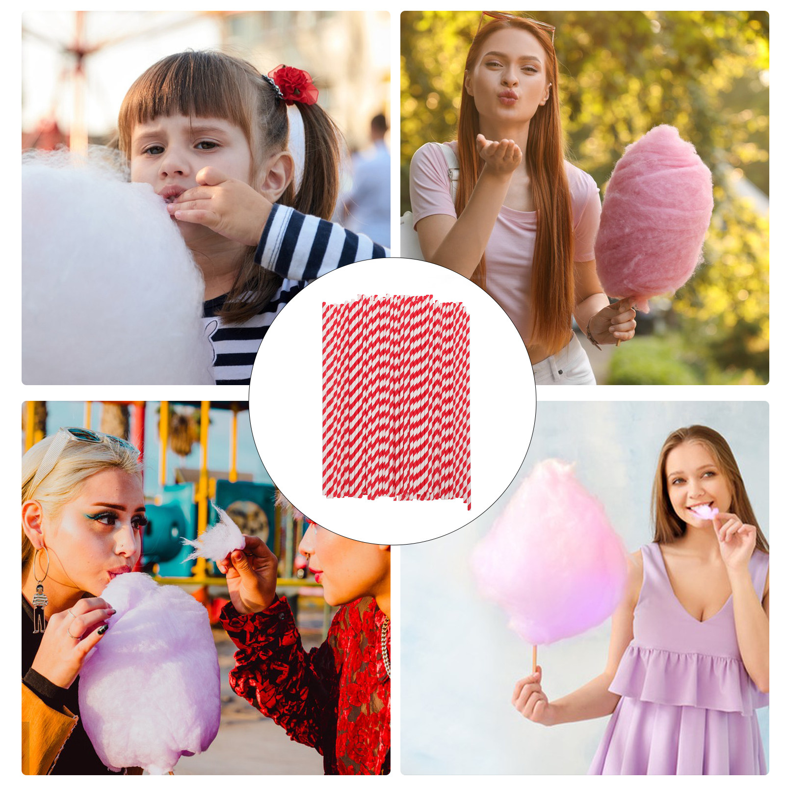 100 Pcs Cotton Candy Cone for  - Cotton Candy Cone reseña y precio