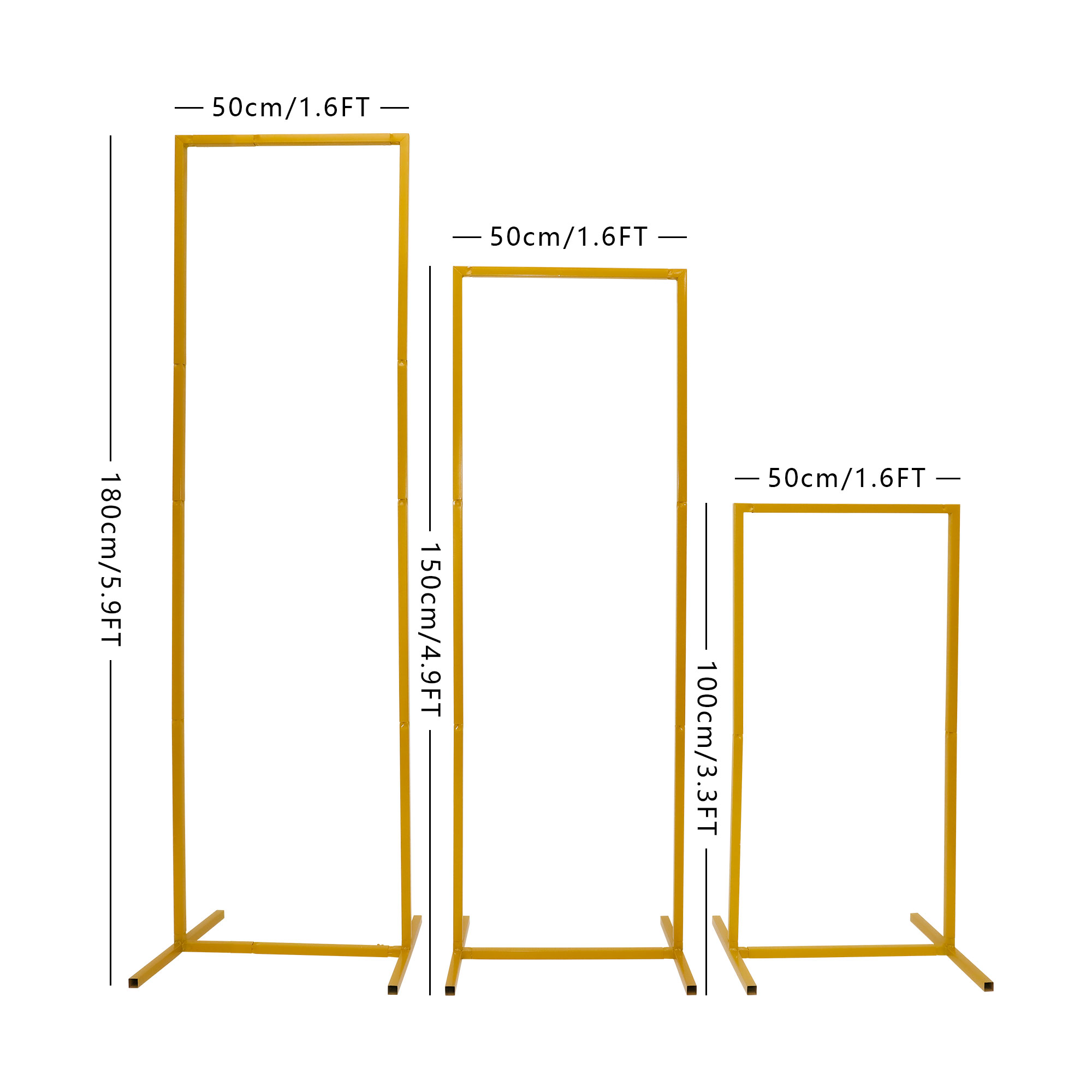 Wedding Arch Metal Iron Backdr - Balloon Arch Kit reseña y precio