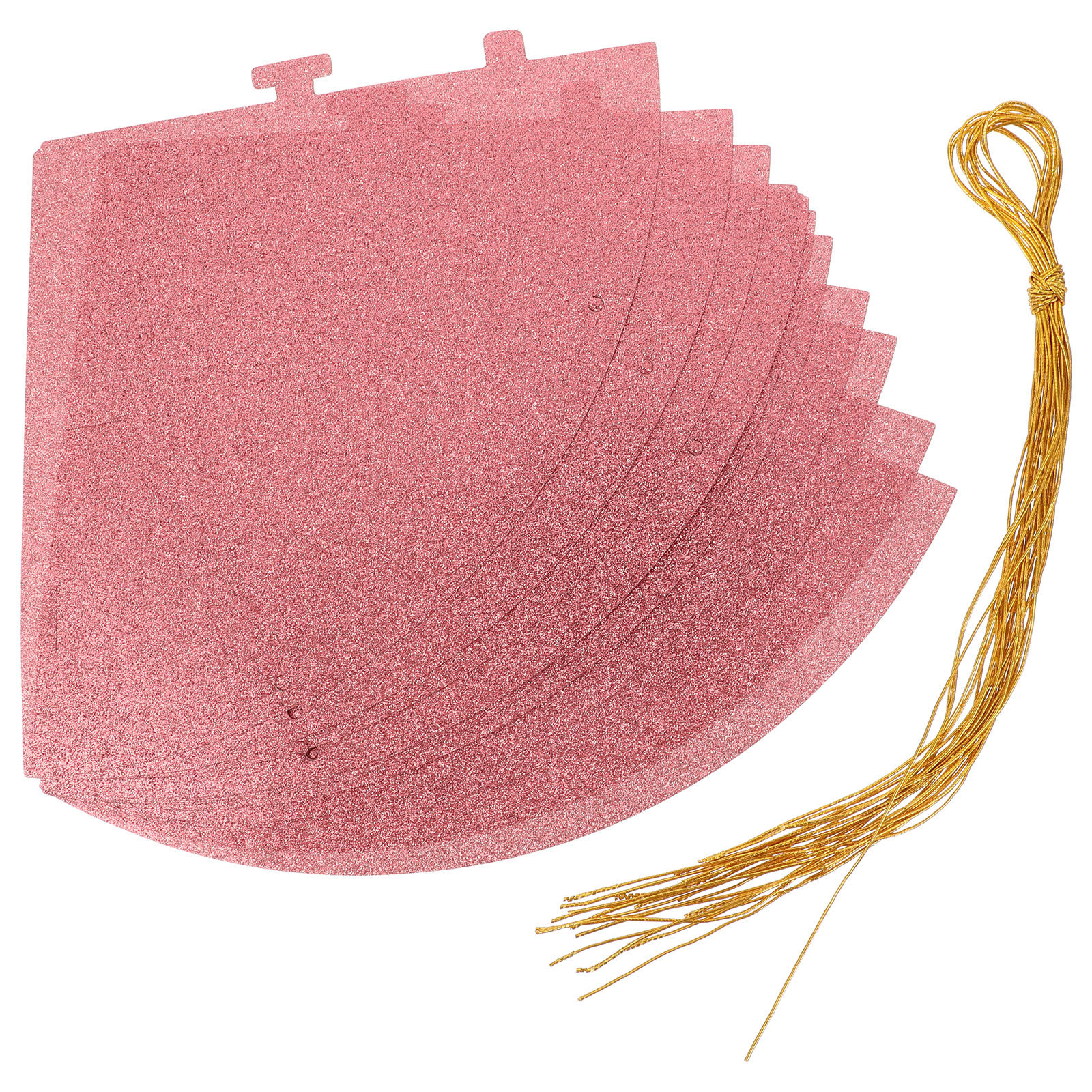 12Pcs Glitter Birthday Cone Ha - Party Hat Cone reseña y precio