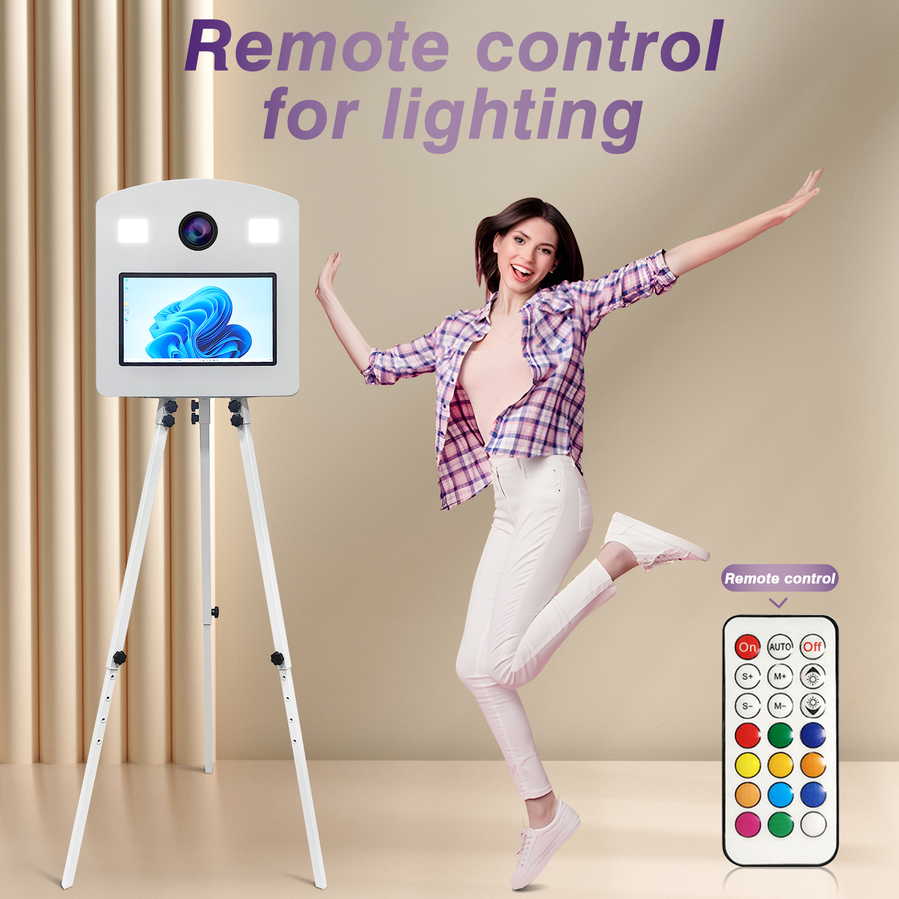 15.6 Inch Touch Screen Metal D - Party Event Supplier reseña y precio