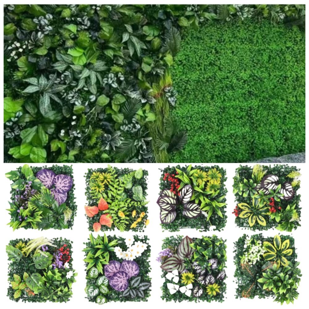 DIY Artificial Plant Wall Pane - Flower Wall Panel reseña y precio