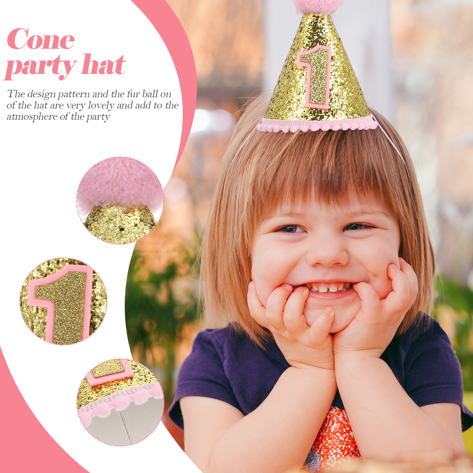 Premium Cloth Birthday Party C - Party Hat Cone reseña y precio