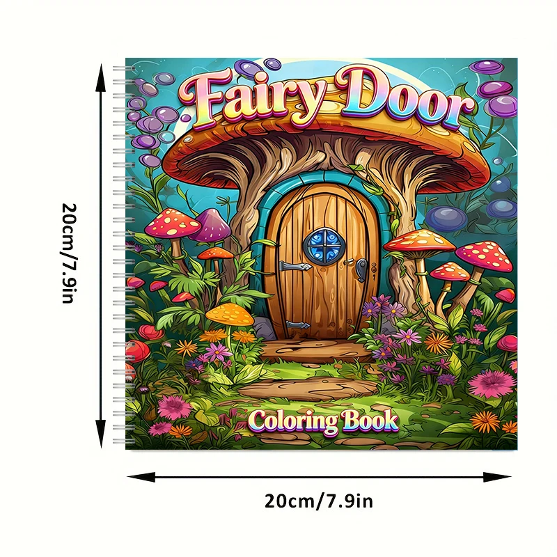 Coloring Book Fairy Door for A - Event Supplies reseña y precio