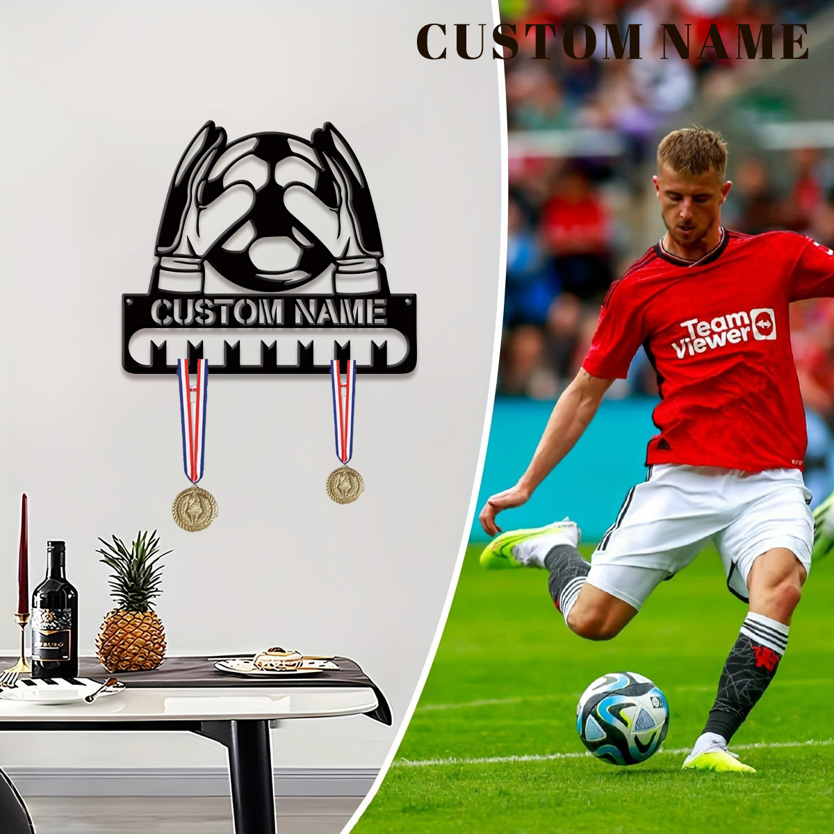 Custom Football Player Metal M - Eve Party reseña y precio