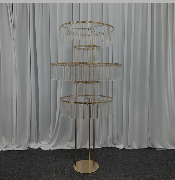 4 PCS Flower Rack Crystal Road - Party Event Supply Store reseña y precio