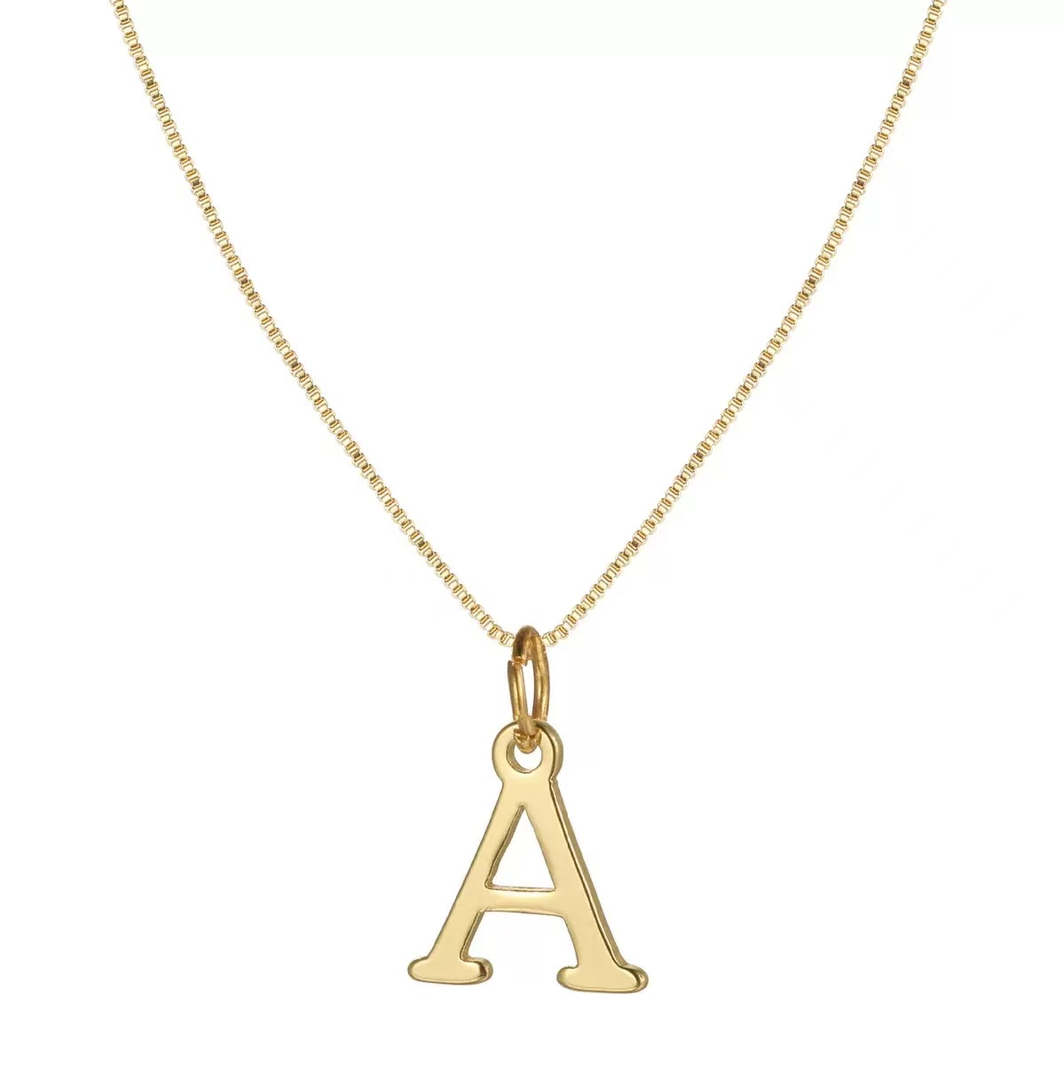 A-Z Initial Necklace 18K Gold  - Event Z reseña y precio