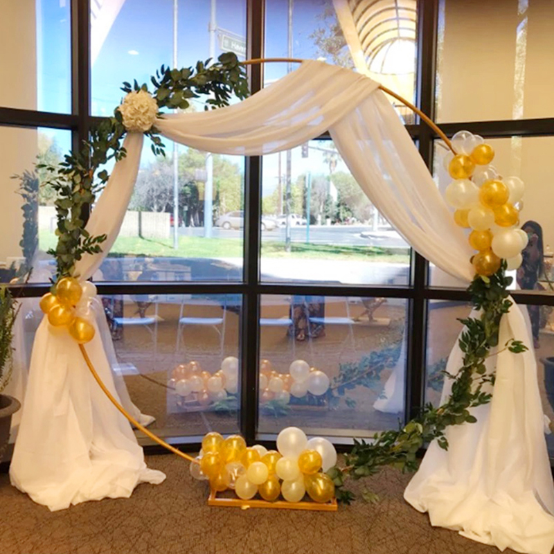 Wedding Arch Stand Round Metal - Balloon Arch Kit reseña y precio