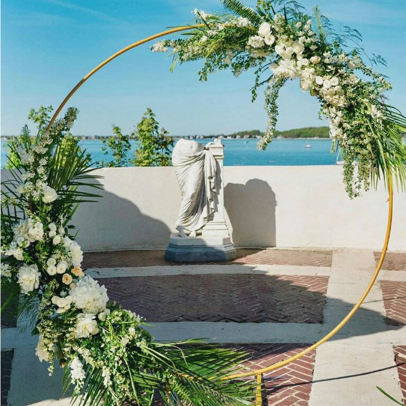 Wedding Arch Stand Round Metal - Balloon Arch Kit reseña y precio