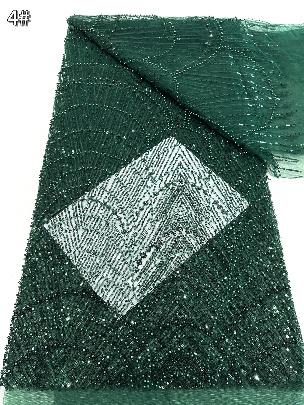 African French Sequined Lace F - Glitter Tablecloth reseña y precio